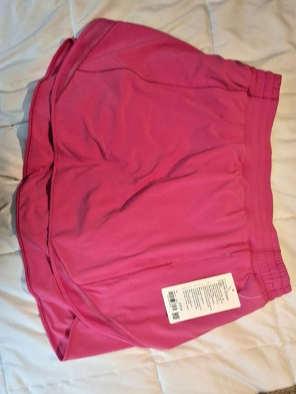 lululemon Hotty Hot HR Skirt *Long Athletic Mini Skirt Pink Size 14